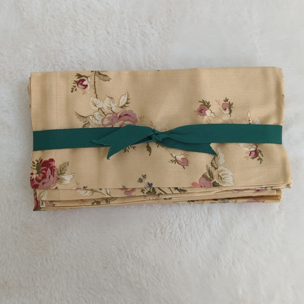 Victorian Style Floral Napkins